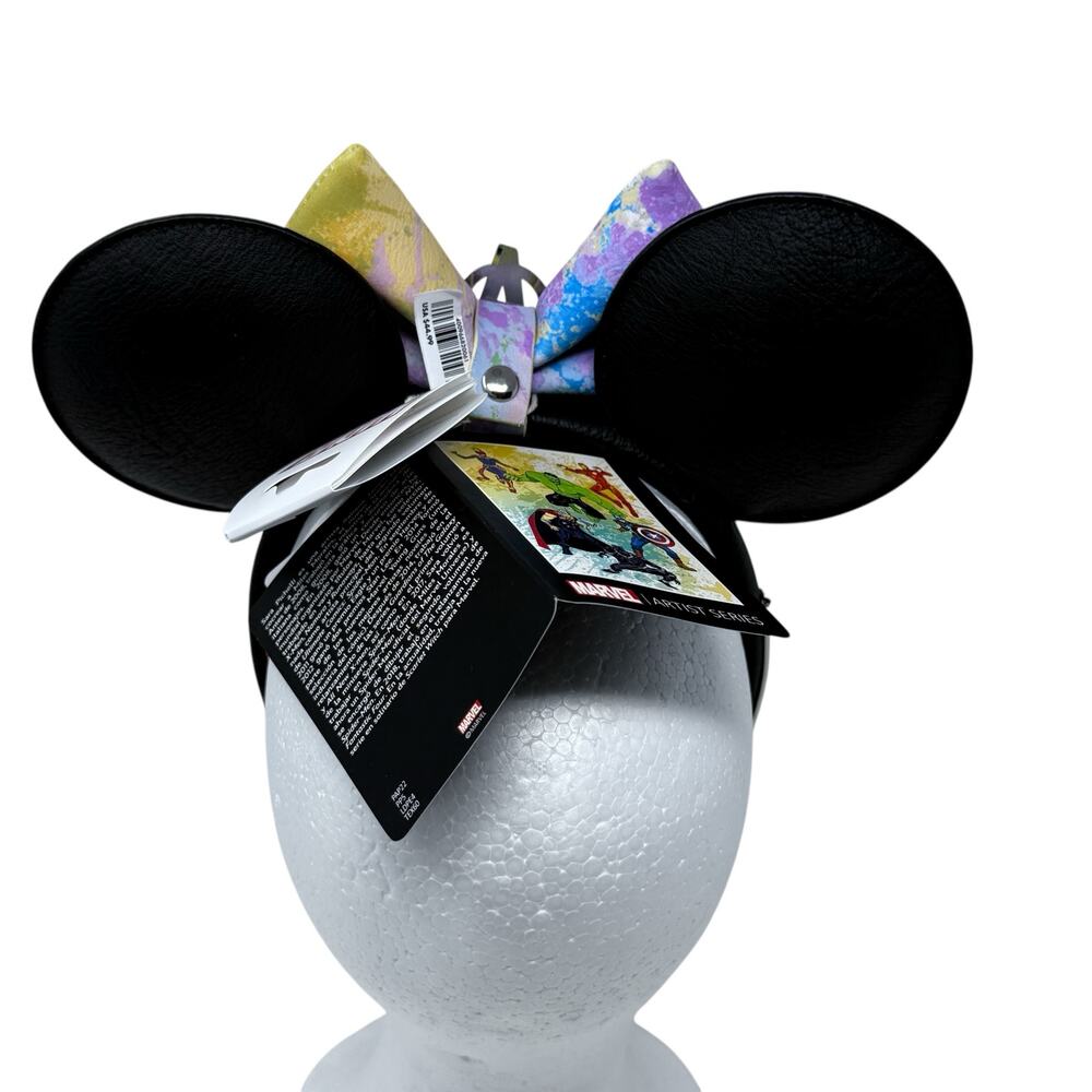 NWT Disney Marvel Avengers Mickey Ears Loungefly Hero Theme Parks Collector - Picture 9 of 14